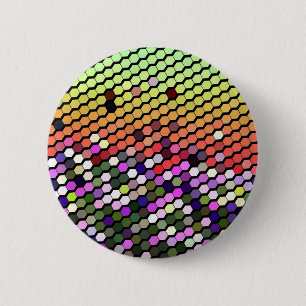 BADGE ROND 5 CM FLEUR SAUVAGE