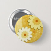 Badge Rond 5 Cm fleurs (Devant & derrière)
