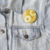 Badge Rond 5 Cm fleurs (En situation)