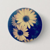 Badge Rond 5 Cm Fleurs (Devant)