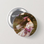 Badge Rond 5 Cm Fleurs à vent (Devant & derrière)