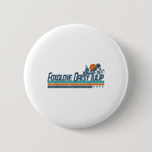 Badge Rond 5 Cm Fleurs de Boho subtiles Trump résiste à la chemise