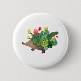 Badge Rond 5 Cm Fleurs de cactus de Hérisson 4 FC