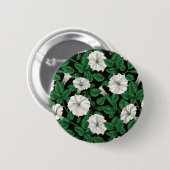 Badge Rond 5 Cm Fleurs de lune 2 (Devant & derrière)