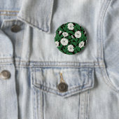 Badge Rond 5 Cm Fleurs de lune 2 (En situation)