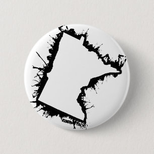 Badge Rond 5 Cm Floc de manganèse