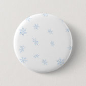 Badge Rond 5 Cm Flocon de neige (Devant)