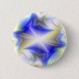 Badge Rond 5 Cm Flocon de neige (comme j'obtiens appelé par un de