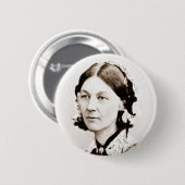 Badge Rond 5 Cm Florence Nightingale (Devant & derrière)