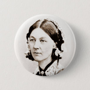 Badge Rond 5 Cm Florence Nightingale