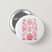 Badge Rond 5 Cm Florideae (Devant & derrière)