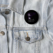 Badge Rond 5 Cm Flower Dandelion (En situation)