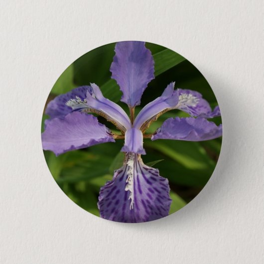 Badge Rond 5 Cm Flower power (Devant)