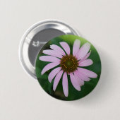 Badge Rond 5 Cm Flower power (Devant & derrière)