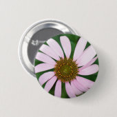 Badge Rond 5 Cm Flower power (Devant & derrière)