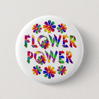 Flower power coloré par arc-en-ciel