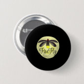 Badge Rond 5 Cm Fluciole Éclair Bug cadeau d'été (Devant & derrière)