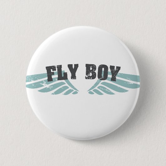 Badge Rond 5 Cm Fly Boy (Devant)