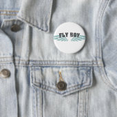 Badge Rond 5 Cm Fly Boy (En situation)