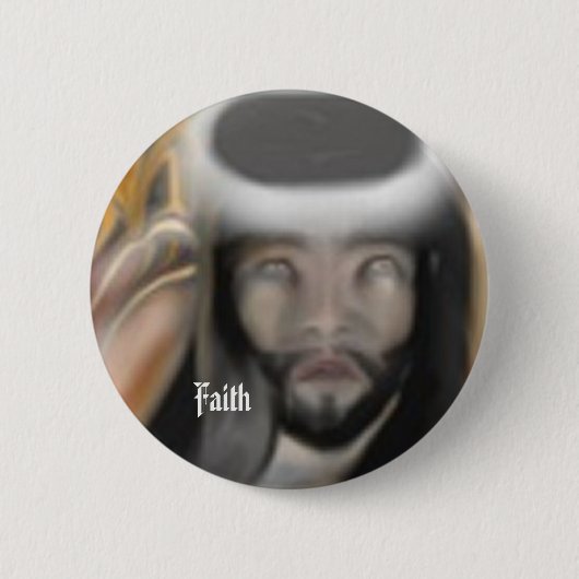 Badge Rond 5 Cm Foi (Devant)