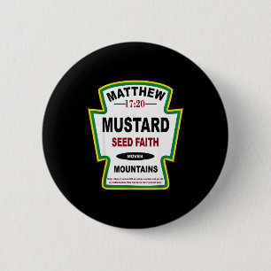 Badge Rond 5 Cm Foi de la graine de moutarde Matthieu 17_20 Condim