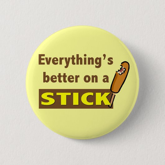 Badge Rond 5 Cm Foire de l'Etat Fierté ! (Devant)