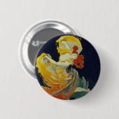 Badge Rond 5 Cm Folies Berger ~ La Loie Fuller (Devant & derrière)