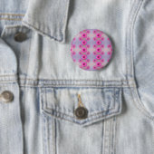 Badge Rond 5 Cm Folle de Daisy (En situation)