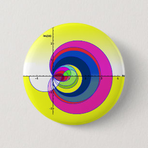 Badge Rond 5 Cm Fonction de zéta de Riemann yellow.png