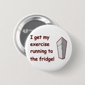 Badge Rond 5 Cm Fonctionnement au réfrigérateur (Devant & derrière)