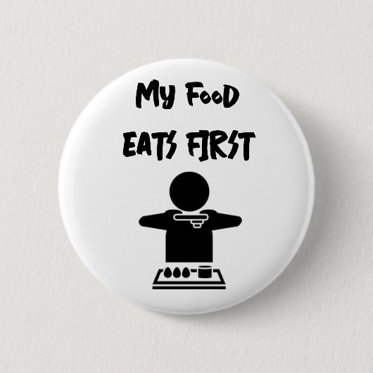 Badge Rond 5 Cm Foodies Button (Devant)