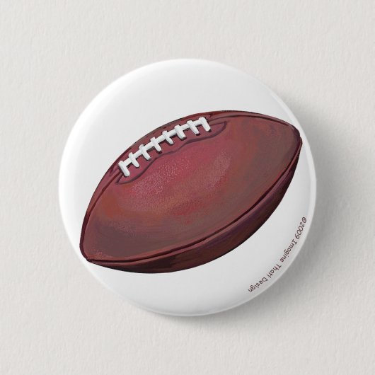Badge Rond 5 Cm Football (Devant)