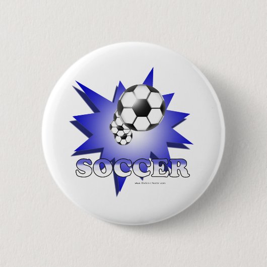 Badge Rond 5 Cm Football! (Devant)