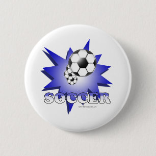 Badge Rond 5 Cm Football!