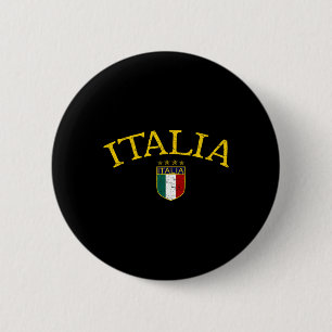 Badge Rond 5 Cm Football Vintage Italia