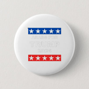Badge Rond 5 Cm For Trump President Donald Trump 2024
