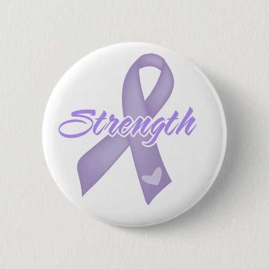 Badge Rond 5 Cm Force - Cancer (Devant)