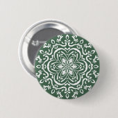 Badge Rond 5 Cm Forest Mandala (Devant & derrière)