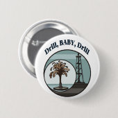 Badge Rond 5 Cm Foret, bébé, bouton de foret (Devant & derrière)