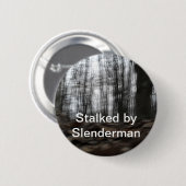 Badge Rond 5 Cm Forêt de Slenderman (Devant & derrière)
