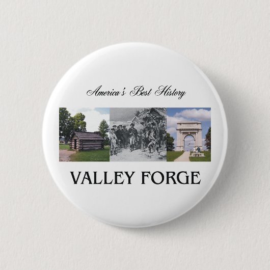 Badge Rond 5 Cm Forge de vallée d'ABH (Devant)