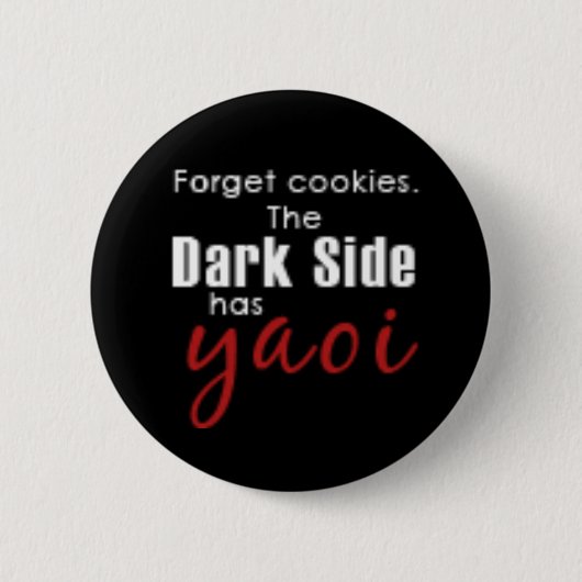 Badge Rond 5 Cm forget the cookies (Devant)