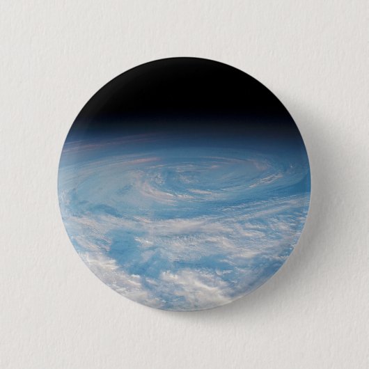 Badge Rond 5 Cm Formation De Nuages Circulaires Sur L'Océan Pacifi (Devant)