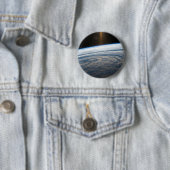 Badge Rond 5 Cm Formations Nuageuses Dans L'Océan Indien Sud. (En situation)
