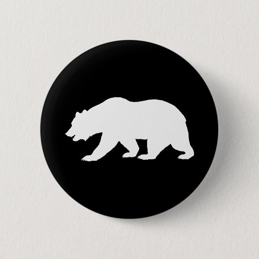 Badge Rond 5 Cm Forme de l'ours (Devant)