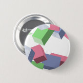 Badge Rond 5 Cm Formes Geo (Devant & derrière)
