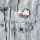 Badge Rond 5 Cm Formes Geo (En situation)