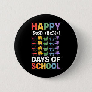 Badge Rond 5 Cm Formule Mathématique 100 Jours D'école Prof De Mat