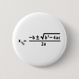 Badge Rond 5 Cm formule quadratique