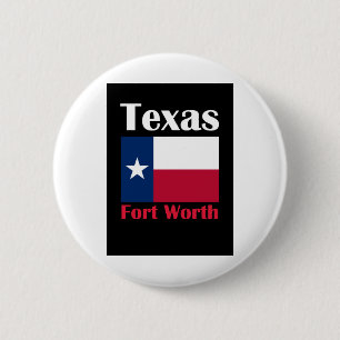 Badge Rond 5 Cm Fort Worth TX